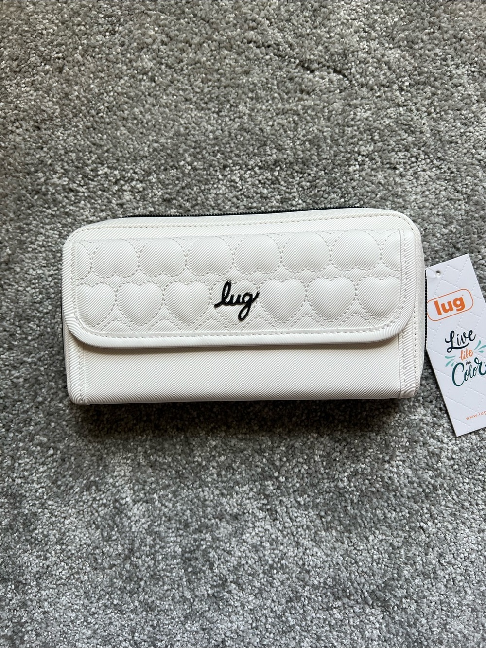 Lug Kickflip SE satin luxe white NWT
